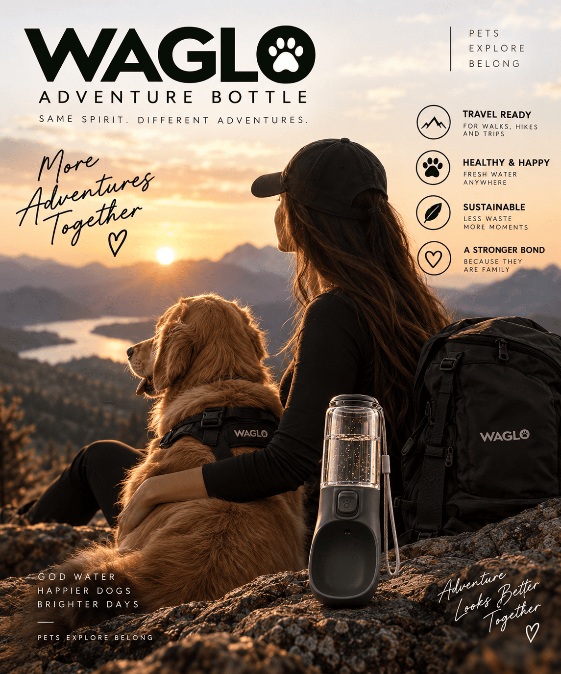 WAGLO™ Adventure Bottle